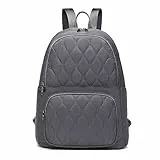 Miss Lulu Rucksack Damen Elegant - Casual Daypack Klein, Nylon Cityrucksack Mit Innen Mulity Fach