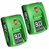 2PACK 3.0Ah Ersatzakku für Bosch 18V Akku Kompatibel mit Bosch 18Volt Werkzeugen Haus und Garden 18V System【Nicht für Mäher Roboter】