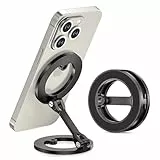 Itramax Magnetischer Golfwagen Handyhalter für iPhone 17 Air,Legierung Golfwagen Handyhalterung,Doppelseitiger Magnetring Ständer für iPhone 16 Pro Max Plus 15 14 13 12 Mini,EZGO,Club Car,Yamaha,Icon