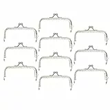 Fydun 10 Stück 8,5 cm Geldbörse Rahmen, Münzbeutel-Rahmen-Verschluss-Verschluss-Clip für Geldbeutel-Taschenherstellung, DIY-Bastelbedarf