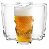Glasmark KROSNO 1992 Biergläser Set 6 Stück 530 ml Pils Bierglas Stout Ale Gläser Für Bier Bierseidel Bierkrug Spülmaschinengeeignet