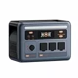 OSCAL PowerMax 1800SE Tragbare Powerstation, 1024Wh LiFePO4-Batterie, 1800W AC (3600W Peak)/100W USB-C Ausgang, 8ms USV Solar Generator für Camping, Wohnwagen, Notstrom zu Hause
