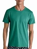 CALIDA RMX Sleep T-Shirt Herren, Bio Baumwolle, sportlicher Schnitt, amtungsaktiv, pflegeleicht