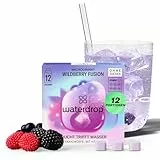 waterdrop® Wildberry Fusion – 12 Waterdrop Würfel – Johannisbeere, Himbeere & Brombeere - Zuckerfrei & Alternative zu Getränkesirup und Geschmackspulver - Geschmack für Wasser ohne Zucker