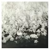 com-four® 3500ml Kunstschnee zum Dekorieren und Basteln - fluffiger Schnee - 100% kompostierbarer Dekoschnee für Weihnachten - täuschend echter & weicher Schnee (3.5 Liter - Kristallschnee)