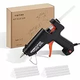 YIQIYIBO Heißklebepistole, 150W mit 20pcs Heißklebesticks (11 mm x 200 mm), Schnell Vorheizende Klebepistolen zum Basteln, Heimwerken, Kunsthandwerk, Versiegeln, Heimreparaturen, Karten und Glas