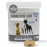 NutriLabs Canicox®-GR Tabletten für Senioren-Hunde 50 STK. - Seniorentabletten für Hunde mit MSM, Chondroitin, Glucosamin, Ginseng, Weißdorn u.v.m. - Gesundheitsprodukte für Hunde