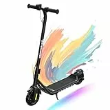 EVERCROSS E6 Elektroroller für Kinder, 7' Leichter E-Scooter für 6-12 Jahre, Elektroscooter mit Einer Reichweite von bis zu 20 km und 7-farbigen Lichtern, 3 Geschwindigkeitsmodi (8, 12, 16 km/h)