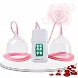 Brustpumpen, Profi Brustmassager Busensaugschalen Electric Nipplesucker Brustnippel Pumpe Brust Vergrößerungs Pumpen Vakuum Brustvergrößerung Sauger für Frauen (CD-Cup)