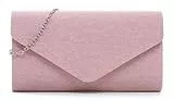 Tamaris Amalia Denim Clutch Rose