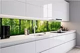 Dimex Küchenrückwand Folie Selbstklebend FRISCHE GRÜNE BÄUME 420 x 60 cm | Klebefolie - Dekofolie - Spritzschutz für Küche | Made in EU