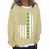 HOOUDO Angebot des Tages Blitzangebot Vintage Klamotten Damen Top Hängerchen Damen Pink Damen Oberteile Bauchfrei T-Shirt Musselin Bluse Damen Blau Opus Bluse Damen Mein Bestellung Sale