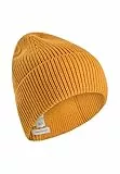 camel active Herren 406500-6M50 Beanie-Mütze, Schwarz, Einheitsgröße