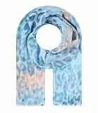 Majea Halstücher Damen Tuch Kopftuch Halstuch Schal Damen-Schal Tücher Stola (880037) (blau14)