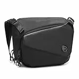 EverVanz Umhängetasche Herren, Messenger Bag, 14 Zoll Laptoptasche Messenger Bag für Alltag Sport Reise, Schultertasche, Kuriertasche, Arbeitstasche für Arbeit Uni Freizeit, Fotografie