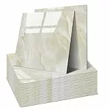 Wandfliesen Selbstklebend, OJTOJT Tile Stickers 22 Stück, Peel and Stick Tiles 30X30CM, Wasserfest & Schmutzabweisend, Schneidbar DIY, 4 Farben, für Badezimmer, Küche, Wohnzimmer (Gelber Eisjade)