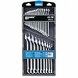 Draper 26696 Metrischer Hi-Torq-Ringmaulschlüssel-Satz, 25-teilig