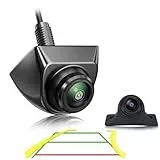 GREENAUTO Dynamische Spuren Rückfahrkamera HD 1080P Rückfahrkamera Auto Nachrüsten 170° Weitwinkel Nachtsicht IP69K wasserdichte Universal Rückfahrkameras für Wohnmobil SUV Pickup Van