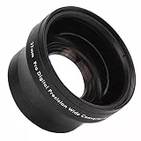 VBESTLIFE 37 Mm 0,45x Weitwinkelobjektiv für 37 Mm/1,5 Zoll Objektiv, 46 Mm/1,8 Zoll Filter