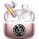 chalvh Bluetooth Kopfhörer, Kabellos Bluetooth 5.4 Kopfhörer In Ear Kopfhörer mit 4 ENC Noise Cancelling Mikrofon Earbuds, HiFi Stereo, 48H Spielzeit, IP7 Wasserdicht Ohrhörer für Yoga/Reisen/Arbeit