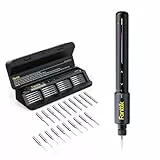 Fanttik K2 Nano 3,7 V Elektro-Mini-Bohrstift, Mini Bohrmaschine mit 20 Bohrern, 800-mAh-Akku, DIY Handbohrer Elektrisch Set für Gehäuse Kunststoff Harz Schmuckherstellung Leiterplatten Aluminiumbleche