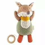 SIGIKID Spieluhr Fuchs aus Biobaumwolle mit Melodie Einschlafhilfe für Neugeborene Stofftier Baby Spielzeug persönliches Geschenk für Babys ab Geburt für Babys und Kleinkinder