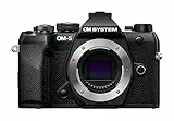 OM SYSTEM OM-5 Mark II Micro Four Thirds Systemkamera, 20 MP Live MOS-Sensor, 5-Achsen-Bildstabilisierung, IP53-Wetterschutz, Handheld HighRes Shot 50 MP, Schwarz