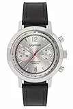 Gigandet Herren-Armbanduhr Chronograph Quarz Analog Leder schwarz Tramelan G10-001