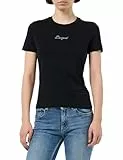 Desigual Damen 25SWTK15 T-Shirt, Black, XS