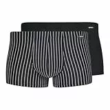 Skiny Herren Cotton Multipack 086001 Hipster, Blackstripe Selection, M EU