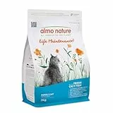 Almo Nature Holistic Maintenance Trockenfutter für Katzen mit frischem Fettfisch 2Kg