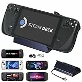 iVANKY Docking Station für Steam Deck/ROG Ally, HDMI 2.1 4K@144Hz, 1Gbps Ethernet, 3*USB-A 3.0, 100W USB-C Ladung, 8-in-1 Dock Kompatibel mit ASUS ROG Alloy X/Legion go/Valve Steam Deck OLED/MSI Claw