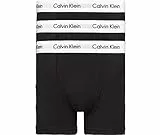 Calvin Klein Herren Boxershorts Low Rise TRUNK, 3er Pack U2664G, Ohne Eingriff, Mehrfarbig ( Schwarz (001 Black) ) - Large
