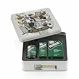 Proraso Bartpflege Trio Set Erfrischend (3er-Pack), luxuriöses Bartpflege-Geschenkset mit Bartshampoo, Bartöl und Bart Balsam, Made in Italy