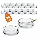 Glas Aschenbecher rund 10 cm