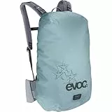 EVOC RAINCOVER SLEEVE Rucksack Regenschutz für Outdoorabenteuer, wasserdichte Rucksack Schutzhülle (flexible Größenanpassung durch Kordelzug, reflektierender Druck, Größe: M, L)