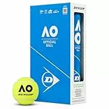 Dunlop Tennisball Australian Open - für Sand, Hartplatz und Rasen (2x4 Bälle)