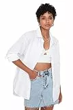 TRENDYOL Damen Trendyol Friendship Shirt, Weiß, 38 EU