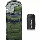 MalloMe Schlafsack Outdoor - Schlafsack Erwachsene und Kinder - Schlafsack Winter, Schlafsäcke, Camping Sleeping Bag, Deckenschlafsack - Winterschlafsack - Leicht, Tragbar, Warm, Deckenschlafsäcke