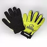 Rhino Unisex-Jugend-Handschuhe, Vollfinger, Neongelb, XSB/SB