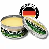 HeliaCARE BIO Holzbalsam - Premium Bienenwachs Holzpflege Möbelpolitur aus Deutschland - Farbloser Möbelbalsam für alle Holzarten im Innenbereich (Balsam 300ml)