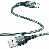 USB C Kabel 3.1A Schnellladung，JMROY USB C Ladekabel Schnellladekabel Typ C Kabel Sync Schnellladekabel für für Samsung S20 S9 S8 Plus S10 Note 10 9 8 V30 V20 G6（1M）