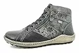 Remonte Damen R1497 Stiefeletten, Schwarz (Schwarz/Graphit/Asphalt 45), 38 EU