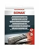 SONAX MicrofaserTrockenTuch Plus (1 Stück) im Großformat zur perfekten, streifenfreien Trocknung von Fahrzeugen | Art-Nr. 04512000