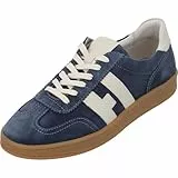 Palado Sneaker Herren Qidan - modische Turnschuhe aus Leder Made in Portugal - elegant und bequem - vielseitiger sportlicher Look Blau UK10 - EU44
