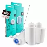 MEISTERZWECK4U Pflegeset Kaffeevollautomaten - 3x Wasserfilter, 1x Entkalkungstabletten, 1x Reinigungstabletten, Reinigungsbürste - Reinigungsset kompatibel mit Siemens, EQ Series, Supresso, Bosch