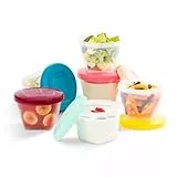 Babymoov Babybols Aufbewahrungsbehälter für Babynahrung, hermetischer Drehverschluss, 6-teilig, 180 ml