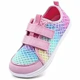 IceUnicorn Barfußschuhe Kinder Barfussschuhe Jungen Mädchen Breite Minimalistische Aquaschuhe Traillaufschuhe Strandschuhe(Rosa, 29EU)