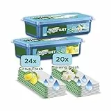 Swiffer Bodenwischer Feuchte Bodentücher Mit Frischem Duft Wie Nach Dem Lüften 44 Tücher (20+24), Für Eine Schnelle Und Einfache Reinigung