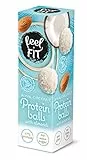 Feel FIT Zuckerfreie Kokos-Pralinen mit Mandeln, 12 Packungen á 27 g, ohne Zuckerzusatz